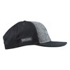 Kerusso SWC4441 Iron Sharpens Iron Mens One Size Fits Most All Cotton Mens Baseball Cap Hat for Outdoor Activities, Black/Grey