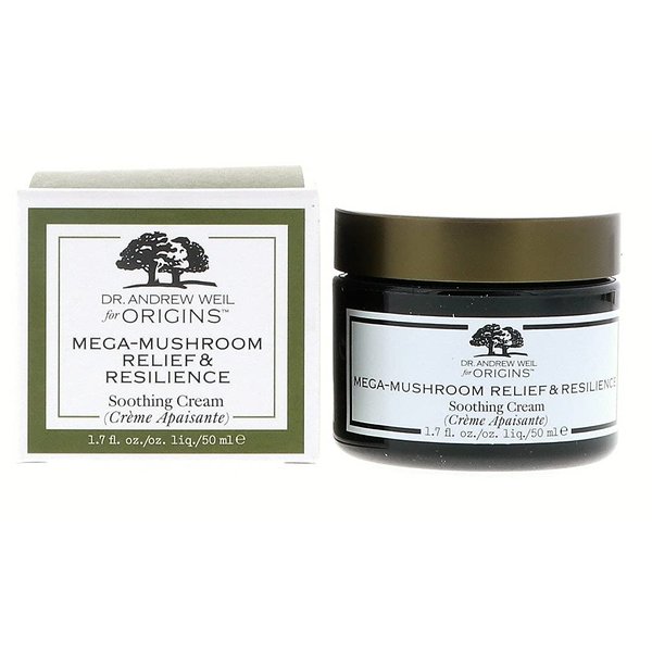 Origins Mega-Mushroom Skin Relief Soothing Face Cream, 1.7 Ounce (1375831)