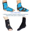 Foot Ankle Ice Pack Wrap for Foot Pain Relief - Ankle Ice Pack for Injuries Reusable Gel Cold Pack for Achilles Tendonitis, Plantar Fasciitis, Sprained Ankles and Feet Sore - 2 Gel Ice Packs