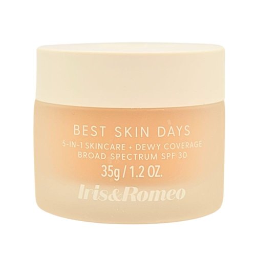 IRIS&ROMEO Best Skin Days SPF30 Whipped Tinted Moisturizer with Vitamin C + Hyaluronic Acid - Shade 3 - Light with Warm Undertones