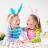Easter Temporary Tattoos for Kids Bunny Stickers for Party Favor 140 Packs