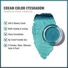 Oulac Teal Eyeshadow Green Glitter Eyeshadow Highly Pigmented Eye Shadow Waterproof & Long Lasting for Women with Moisturizing Formula. Multi-use for Highlighter. 6g (14)