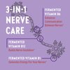 New Chapter Nerve Health Supplement for 3-in-1 Nerve Support from Head to Toe—Vitamin B1 Generates Energy for Nerves,Vitamin B6 Enhances Nerve Communication,Vitamin B12 Builds Nerve Insulation,30ct
