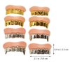 ABOOFAN 8pcs Halloween Fake Teeth Vampire Teeth Funny False Teeth Halloween Costume Party Favors Photos Props