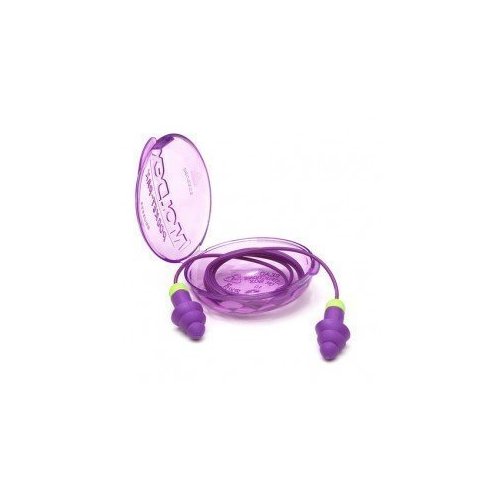 Rockets Reusable Earplugs Corded,1 Pair, in Plastic Case