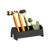 Beautyflier Jade Roller and Gua Sha Massager Holder, Acrylic Organizer Stand for Facial Rollers, Countertop Storage Holder for Facial Massager, Gifts for Girlfriend and Wife, Holder Only (Black)