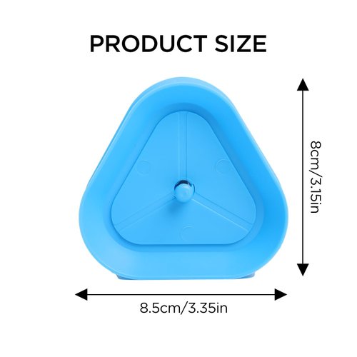 Motroce 4 Pcs Playing Card Game Holders, 4 Colors Hands Free Triangle Shaped Poker Tray, Holds Up to 15 Poker Cards Hands for Kids, Adults, Parties, Classroom Activities, Not Included Cards