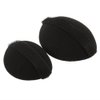 2 Packs(2pcs S/2pcs L) Hair Base Bump Insertion Tool Styling Volume Princess Styling Rose Puff Hair Paste Sponge Pad Hair Accessories
