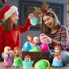 xutengy 4 Pack Christmas Stocking Stuffers Gifts Jumbo Princess Eggs， Deformation Prefilled Toys for Kids Toddler Boys Girls ，Basket Stuffers Gifts Fillers Party Favors Surprise Eggs
