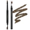 SHILLS Professional Eyebrow Pencil, Eyebrow Color, Long Lasting Eyebrow Pencil, Eyebrow Brown Pencil, Makeup Waterproof Brow Pencil 2 Count (#2 Flax Brown)