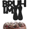 Bruh its My Birthday Decorations Cake Topper Hello 11 Happy 11th birthday decorations for boys Birthday Party Decorations Supplies for Kids (Bruh I,M 11)