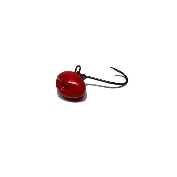 Fiddler Red | Sheepshead Jigs with Split Rings