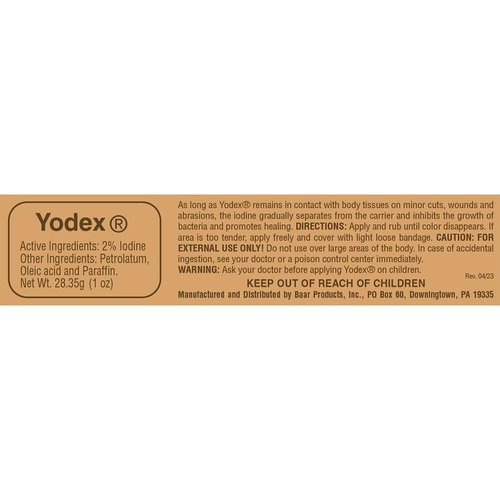 Yodex Regular Topical Antiseptic Ointment, 1 oz