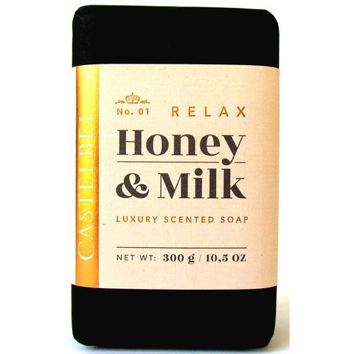 Castelbel Relax Honey & Milk Luxury Scented Soap Bar