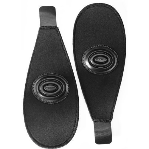 FlexaMed Neoprene Adjustable Arch and Plantar Fasciitis Support Wraps - Small (Pair)