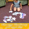 The Learning Journey - My First Big Floor Puzzle - Unicorn - Unicorn Puzzle for Kids - Toddler Games & Gifts for Boys & Girls Ages 2 Years and Up - Award Winning Games and Puzzles