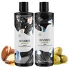 MOEHAIR Hi-Vibes Vegan Shampoo and Conditioner Set | Adds Shine, Softens & Hydrates Hair | Strengthens Hair | Deeply Nourishes | Suitable for All Hair Types | Paraben & Sulfate Free (16.9 Oz. Fl)