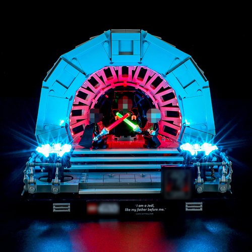 BRIKSMAX Led Lighting Kit for LEGO-75352 Emperor's Throne Room Diorama - Compatible with Lego Star Wars Building Blocks Model- Not Include Lego Set