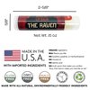 Read My Lips Lip Balm - Excerpt of Poe's Raven Under the Label - Peppermint Flavored, Cruelty-Free and Made in the USA from Natural and Imported Ingredients
