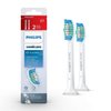 Philips Sonicare Genuine Simply Clean Replacement Toothbrush Heads, 2 Brush Heads, White, HX6012/04