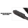 Dual-Sided Anti-Static Hair Straightening Brush - Salon Hairdressing Detangler for Styling