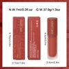 Matte Lipstick Lip Mud, Waterproof Long Lasting Smudge Proof Velvet Lip Stains, Mist Colour Non-Stick Cup Not Fade Lip Gloss, High Pigment Multi-Purpose Lip Mud for Lip and Cheek(#06 Lazy Nude Coffee)