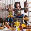Chrisfall 12 Pcs Western Cowboy Party Decorations Wild West Honeycomb Centerpieces Wild West Cowboy Party Tables Decorations Western Theme Party Decorations for Cowboy Birthday Baby Shower Supplies