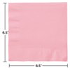 Creative Converting 240 Count Celebrations Lunch Paper Napkins, Classic Pink