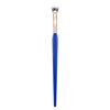 Bdellium Tools Professional Makeup Brush - Golden Triangle 730 Bent Mascara Fan - With All Vegan and Soft Synthetic Fibers, For Applying Mascara (Blue, 1pc)