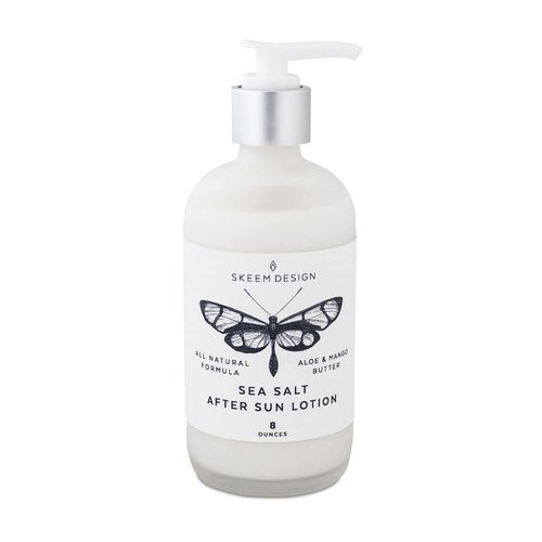 Skeem Sea Salt After Sun Lotion - Moisturizing Body Cream that Repairs Dry Skin (8 oz / 237 ml)