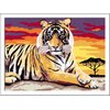 Ravensburger CreArt Majestic Tiger Paint by Numbers Kit for Kids - Painting Arts and Crafts for Ages 11 and Up