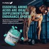 VIFSSG EAA Gummies 120 Gummies (Blue Raspberry), 8000 mg Essential Amino Acids - All 9 Essential Aminos (EAA) and All Branched-Chain Aminos (BCAAs), Non-GMO, Gluten Free, Vegetarian Friendly