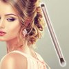 Double Ended Eyebrow Eyeshadow Brush Foundation Makeup Cosmetic Tool (Shallow Matted Gold)