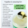 Vegaline - 100% Natural, Vegan & Hypoallergenic Alternative to Petroleum Jelly - Lips, Hands, Baby, Makeup Remover and More (0.33 Ounce Wand Tube)