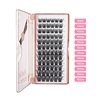 VieVie Lash Clusters 72pcs DIY Eyelash Extension Lashes, 9-16mm Mix Individual Eyelashes, Natural Look DIY Lash Extension (Cluster 01)