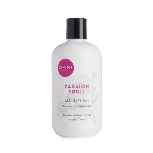 Natural Nourishing Conditioner by DANI Naturals - Organic Ingredients Hydrate & Strengthen Hair - Sulfate, Phthalate & Paraben Free - Vegan & Cruelty Free - 12 Ounces (Passion Fruit)