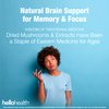 Happy Brain Mushroom Complex Nootropics Brain Support Supplement | 10 Mushroom Supplement: Lions Mane, Turkey Tail, Red Reishi, Shiitake Mushrooms for Mental Clarity, Energy & Immune Support 60 ct