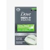 Dove Men+Care 3 in 1 Bar for Body, Face, and Shaving to Clean and Hydrate Skin Extra Fresh Body and Facial Cleanser More Moisturizing Than Bar Soap 3.75 oz 6 Bars