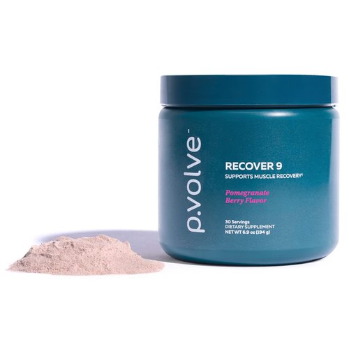 Pvolve Recover 9 Designed to Reduce Muscle Soreness - 9 Essential Amino Acids and Pomegranate Fruit Extract - Antioxidant Support…