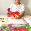 LaQ Dinosaur World Tyrannosaurus | 304 Pieces | 6 Models | Age 7+ | Creative, Educational Construction Toy Block | Made in Japan
