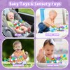OSIMILY Montessori Baby Toys & Toddler Toys, Sensory Preschool Learning Toys for Boys and Girls, Safe and Encourages Creativity Toddler Kids Toys (Purple)