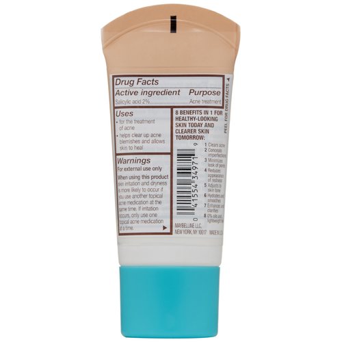 Maybelline Dream Pure BB Cream, Medium/Deep, 1 fl. oz. (Packaging May Vary)