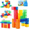 BENOKER Magnetic Blocks, Magnetic Building Blocks for Toddlers 3+, Montessori Toys Preschool STEM Educational Sensory Magnet Tiles for Kids Boys and Girls Classroom Must Haves