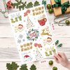 AOYOO Christmas Decorations Temporary Tattoos, 30 Glitter Styles Tattoos, Stocking Stuffer for Kids, Merry Christmas Party Favors, Xmas Tree and Lights, Santa, Christmas Eve Gift Christmas Accessories
