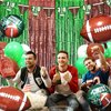 39PCS Football Party Decorations Football Party Supplies for Football Theme Decoration