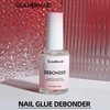 GLAMERMAID Nail Glue Debonder 15ML Glue off for Press on Nails, Nail Glue Remover Easy to Remove Quick Acrylic False Nails Tips