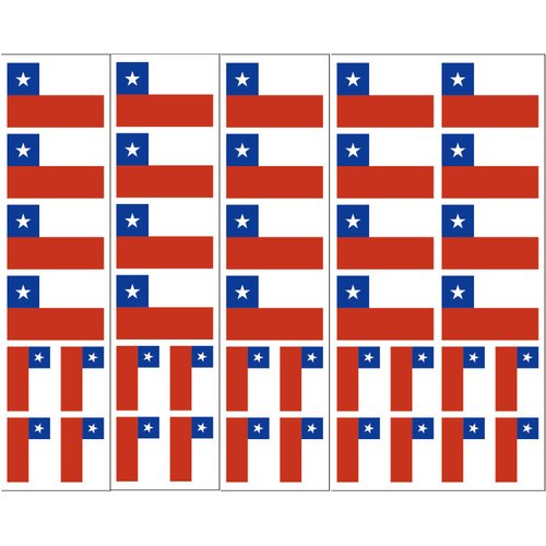Chile Flag, Chilean Party Favors c