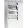Faship Gorgeous Clear Rhinestone Crystal Floral Hair Comb Bridal Wedding Party