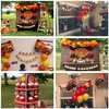 Fire Truck Theme Birthday Party Supplies Fireman Happy Birthday Banner Firefighter Cake Topper Balloon Sticker Decorations For Boys Birthday Party …