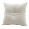 Awtlife Flower Wedding Ring Pillow Ivory Cushion Bearer for Beach Wedding 8.26 Inch